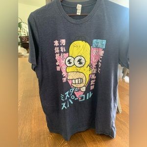 The Simpsons, Anime Japanese Homer tshirt